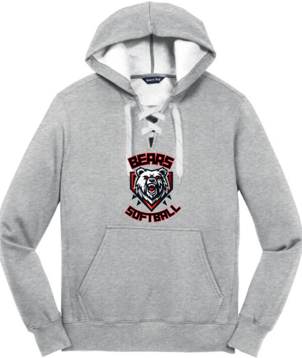 Mems Softball - Hockey Laced Sweatshirt (adult only)
