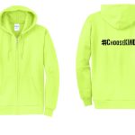 neon yellow with black lettering $0.00