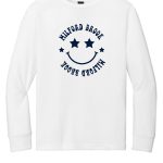 Emoji - white shirt with navy design $0.00