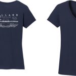 Navy in v-neck (additional $3) +$3.00