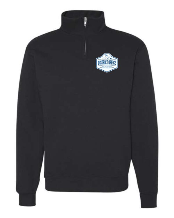 MERS on Main Street - 1/4-zip Cadet Collar Sweatshirt