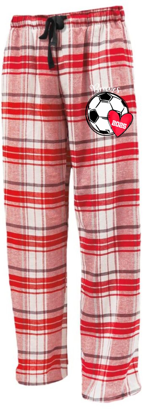 Manalapan Braves 2025 Girls Soccer - Flannel Pants - Image 2