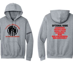 CJISWL Red Division Wrestling Hoodie