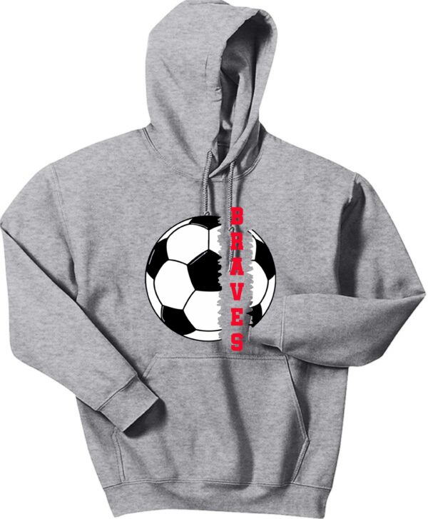 Manalapan Soccer 2025 girls Hoodie - Image 2