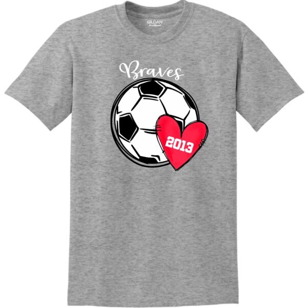 Manalapan Soccer 2013 Girls - T-shirt's - Image 2