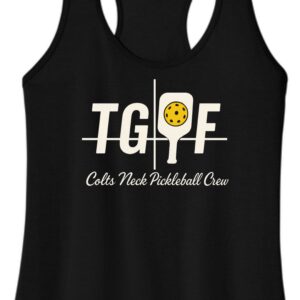 Colts Neck Pickleball Crew - ladies cut tank top