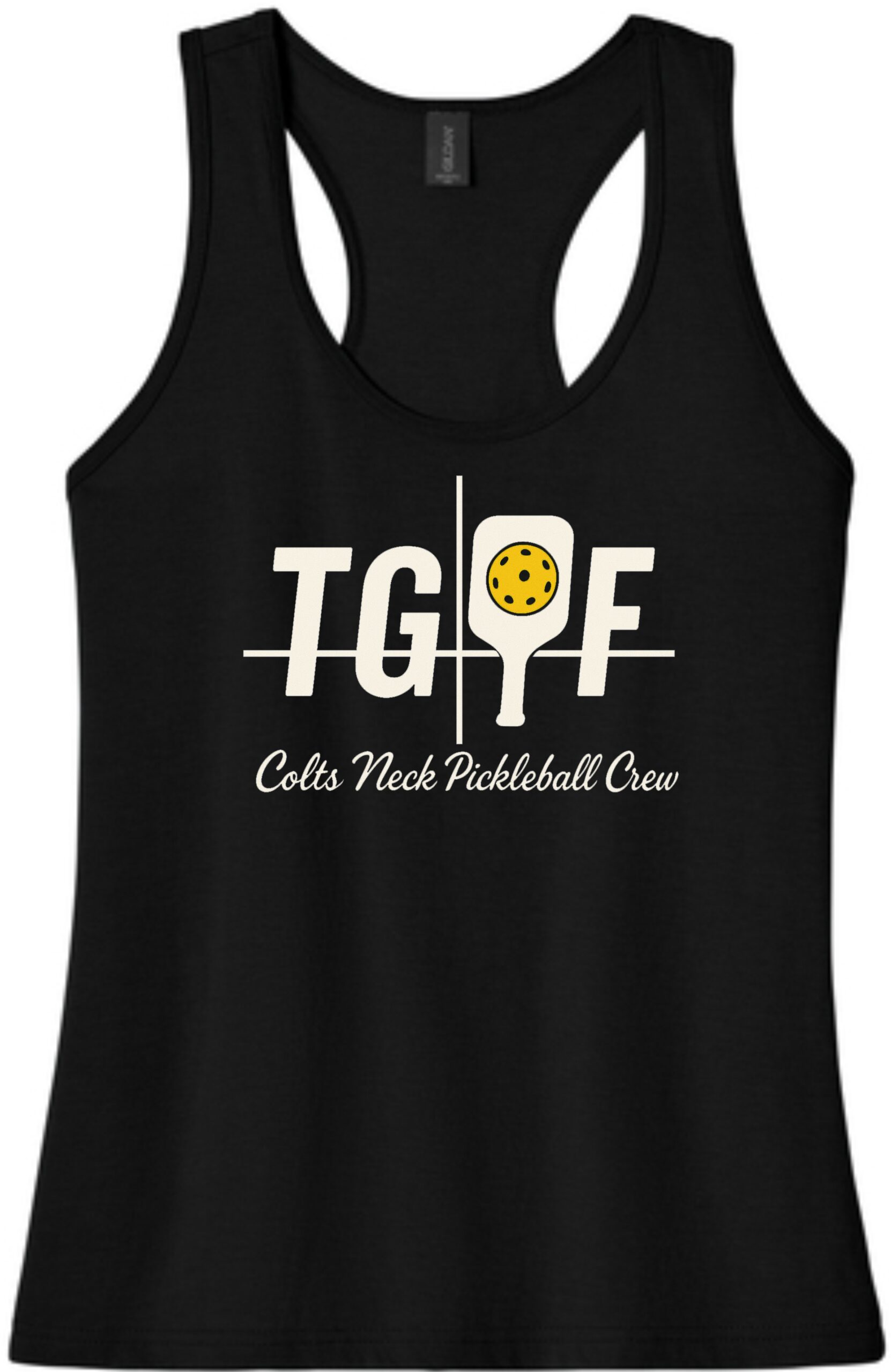 Colts Neck Pickleball Crew - ladies cut tank top