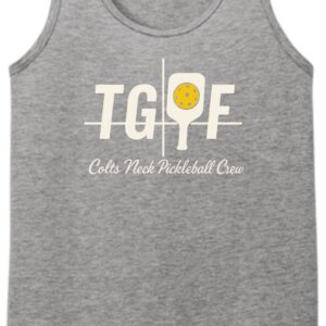 Colts Neck Pickleball Crew - unisex cut tank top