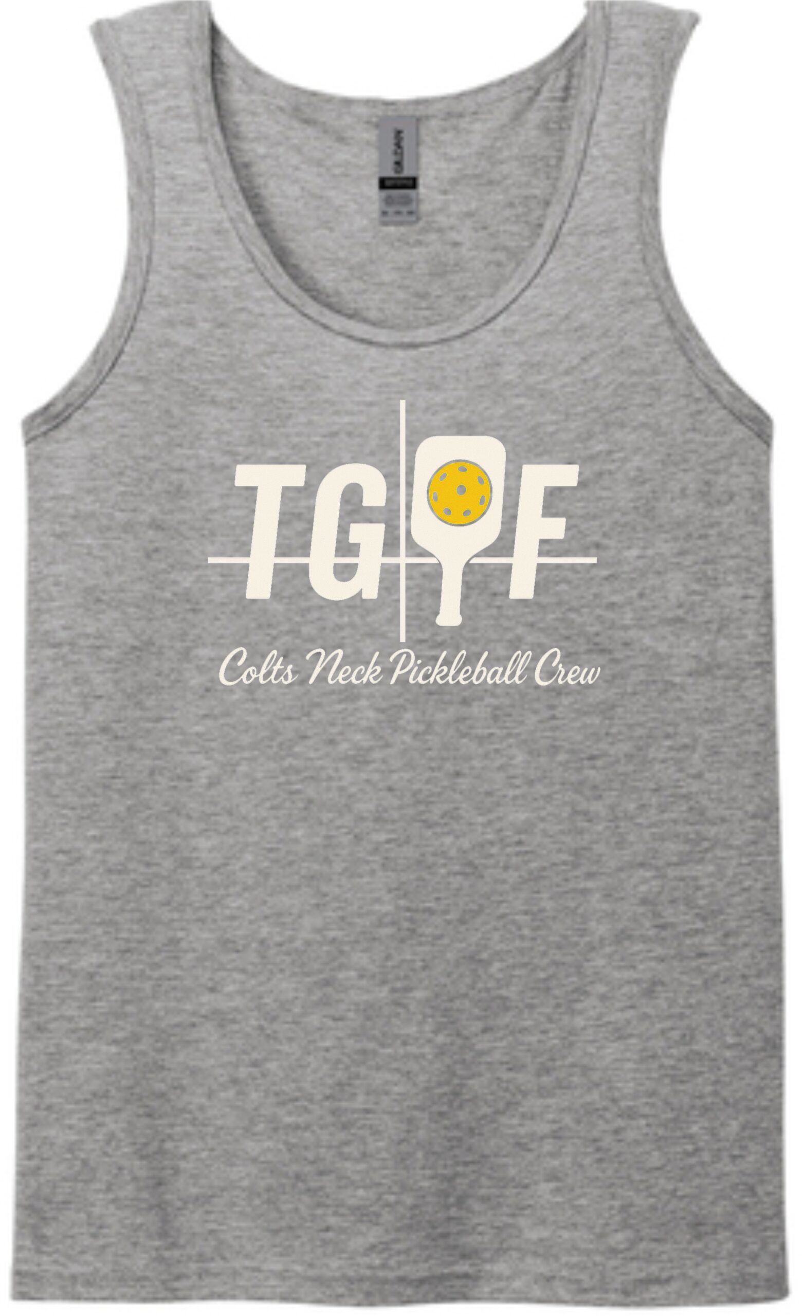 Colts Neck Pickleball Crew - unisex cut tank top