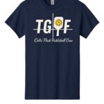Option 3: logo large on the front of the shirt