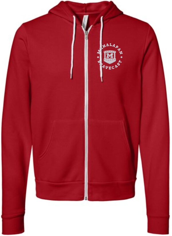 Bravecast - full zip jacket with embroidered logo