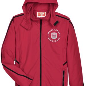 Bravecast - Jacket with mesh lining and embroidered design
