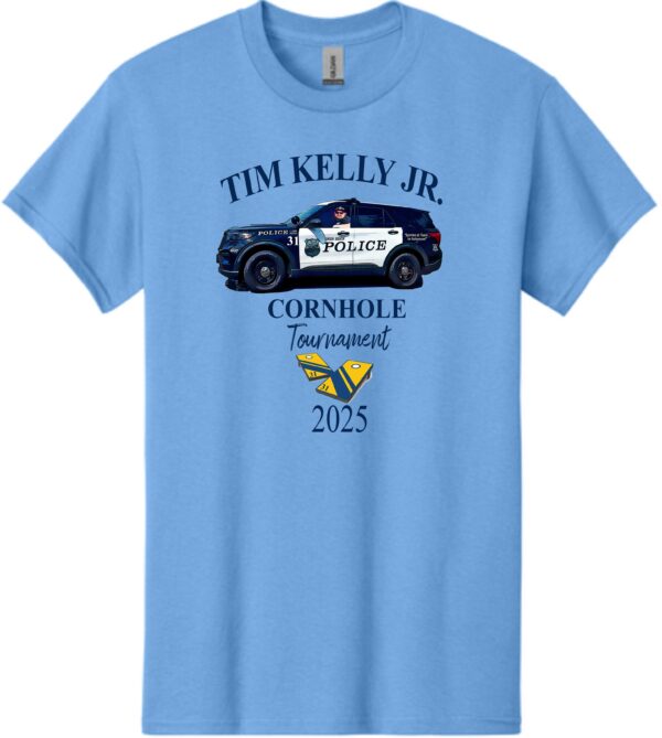 Tim's Earth Angels Cornhole T-shirt