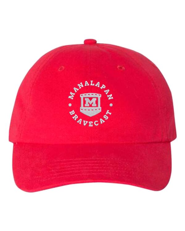 Bravecast Baseball Hat with embroidered logo