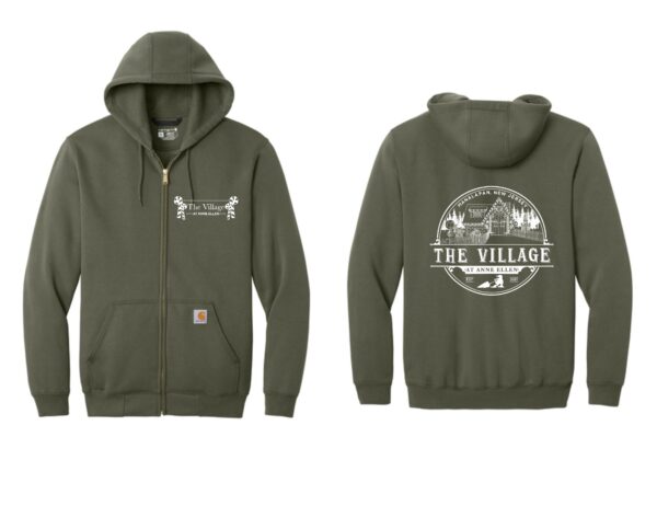 The Village - Carhartt® Midweight Hooded Zip-Front Sweatshirt