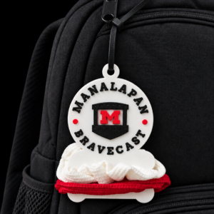 Manalapan Bravecast Hair Tie Bag Tag